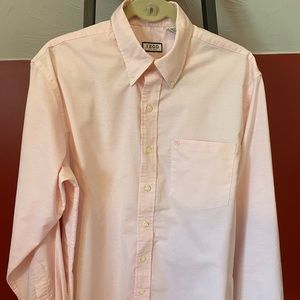 Pink Izod Button Down Long Sleeved